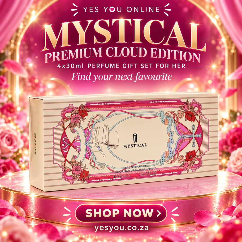 Mystical Premium Cloud Edition  4x30ml Perfume Gift Set For Her — advertisement without price