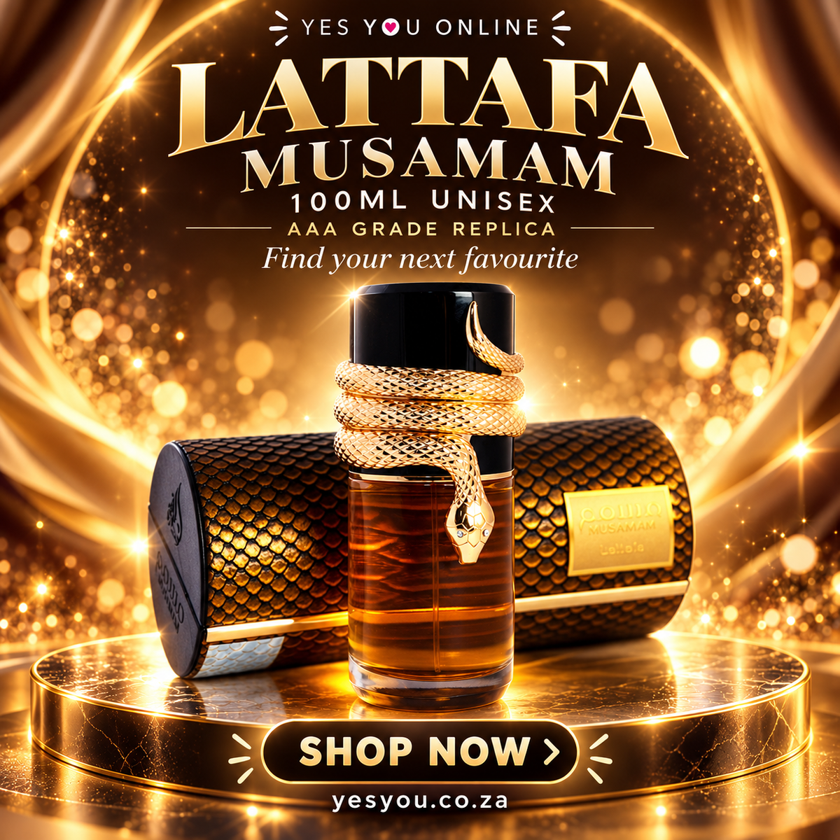 Lattafa Musamam 100ml Unisex / AAA Grade Replica — advertisement without price