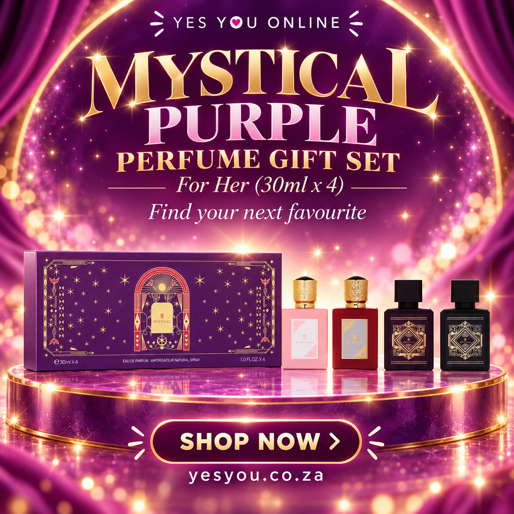 Mystical Purple Perfume Gift set For Her (30ml x 4) — advertisement without price