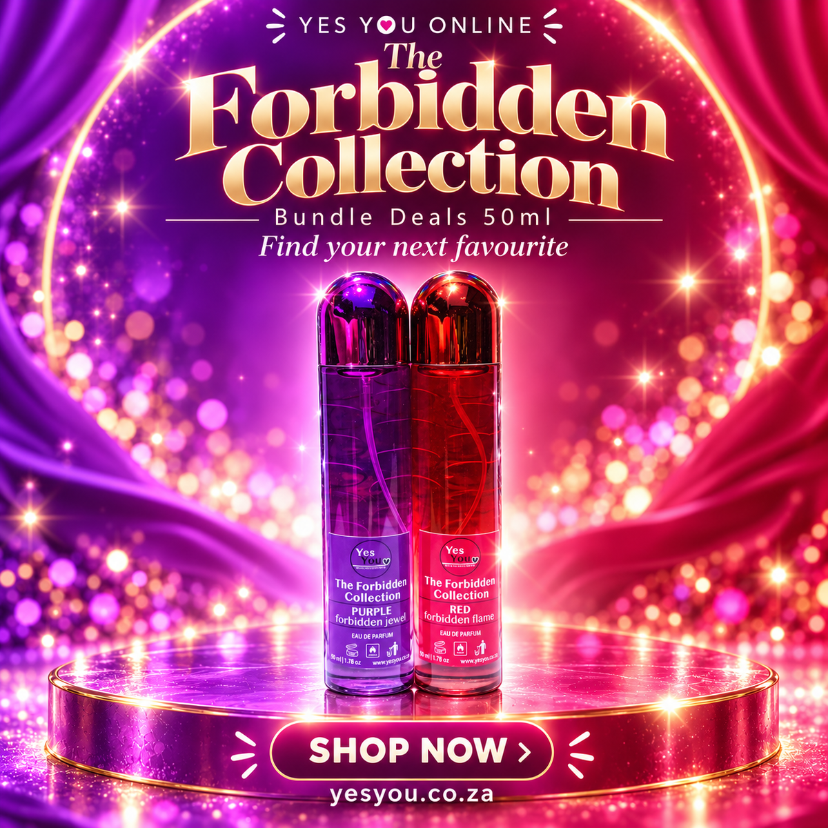 The Forbidden Collection Bundle Deals 50ml — advertisement without price