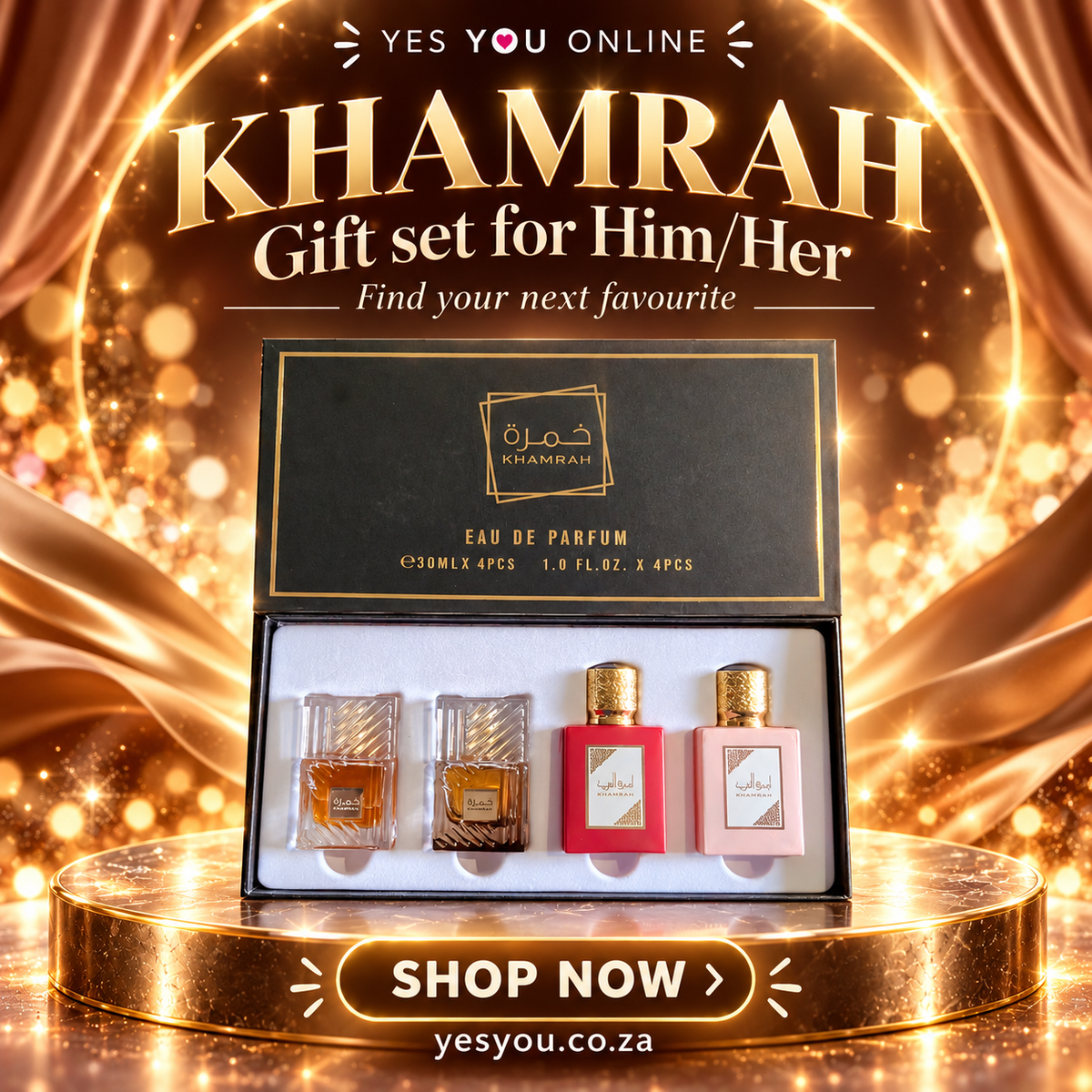KHAMRAH Gift set for Him/Her — advertisement without price