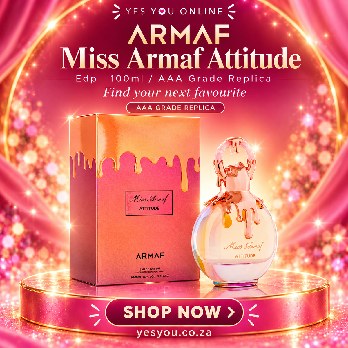 ARMAF Miss Armaf Attitude Edp - 100ml /AAA Grade Replica — advertisement without price