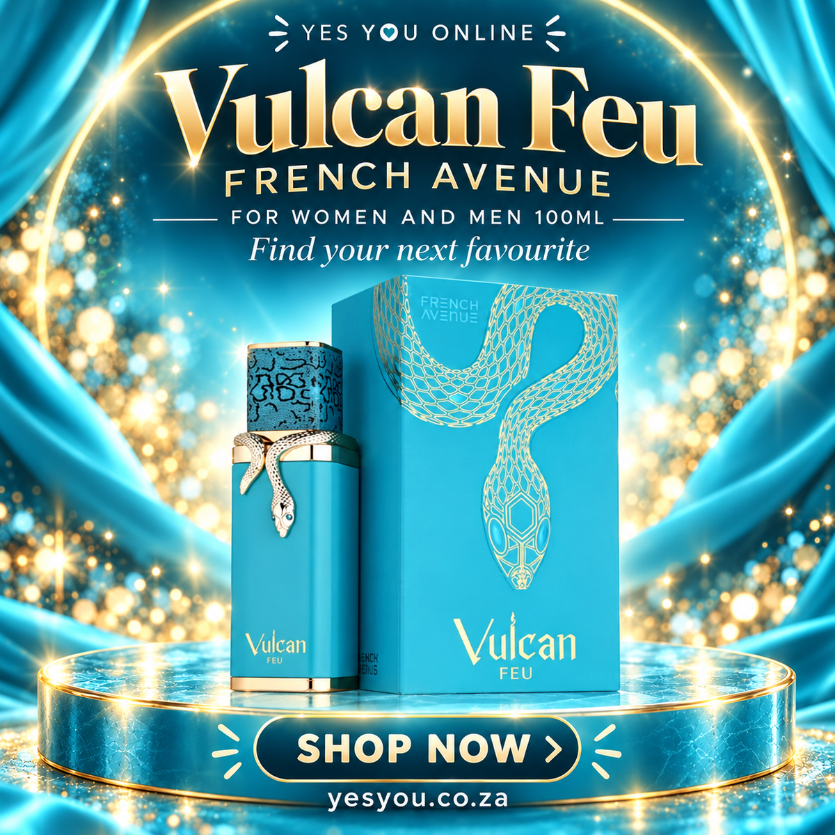 Vulcan Feu French Avenue for women and men 100ml — advertisement without price