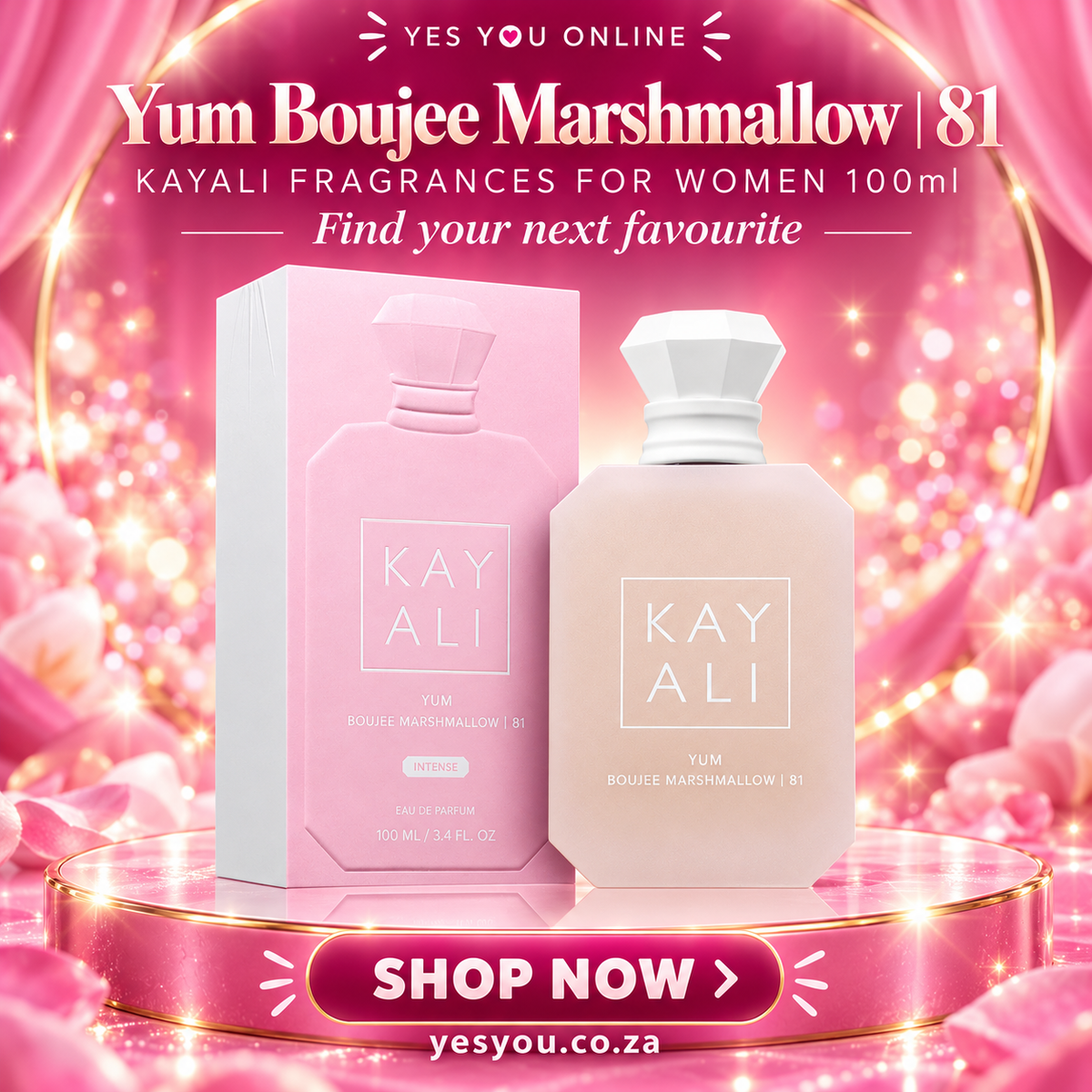 Yum Boujee Marshmallow | 81 Kayali Fragrances for women 100ml — advertisement without price