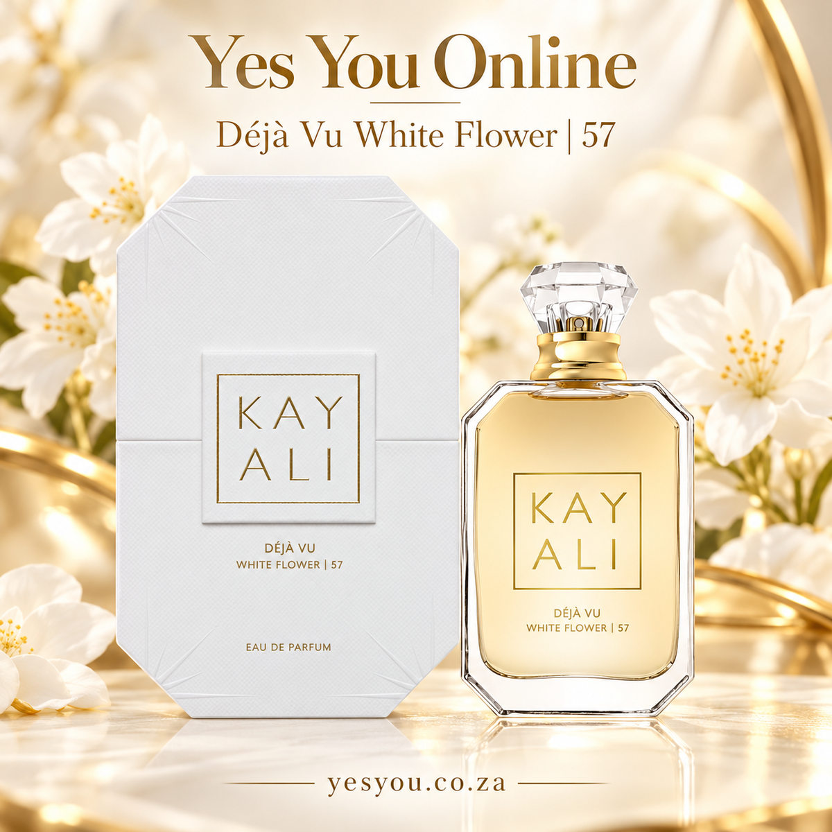 Déjà Vu White Flower 57 advertisement without price