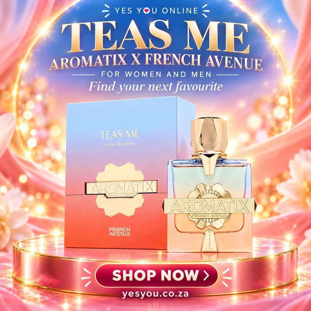Teas me Aromatix X French Avenue for women and men — advertisement without price