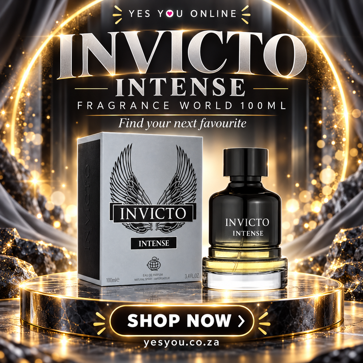 Invicto Intense Fragrance World 100ml — advertisement without price