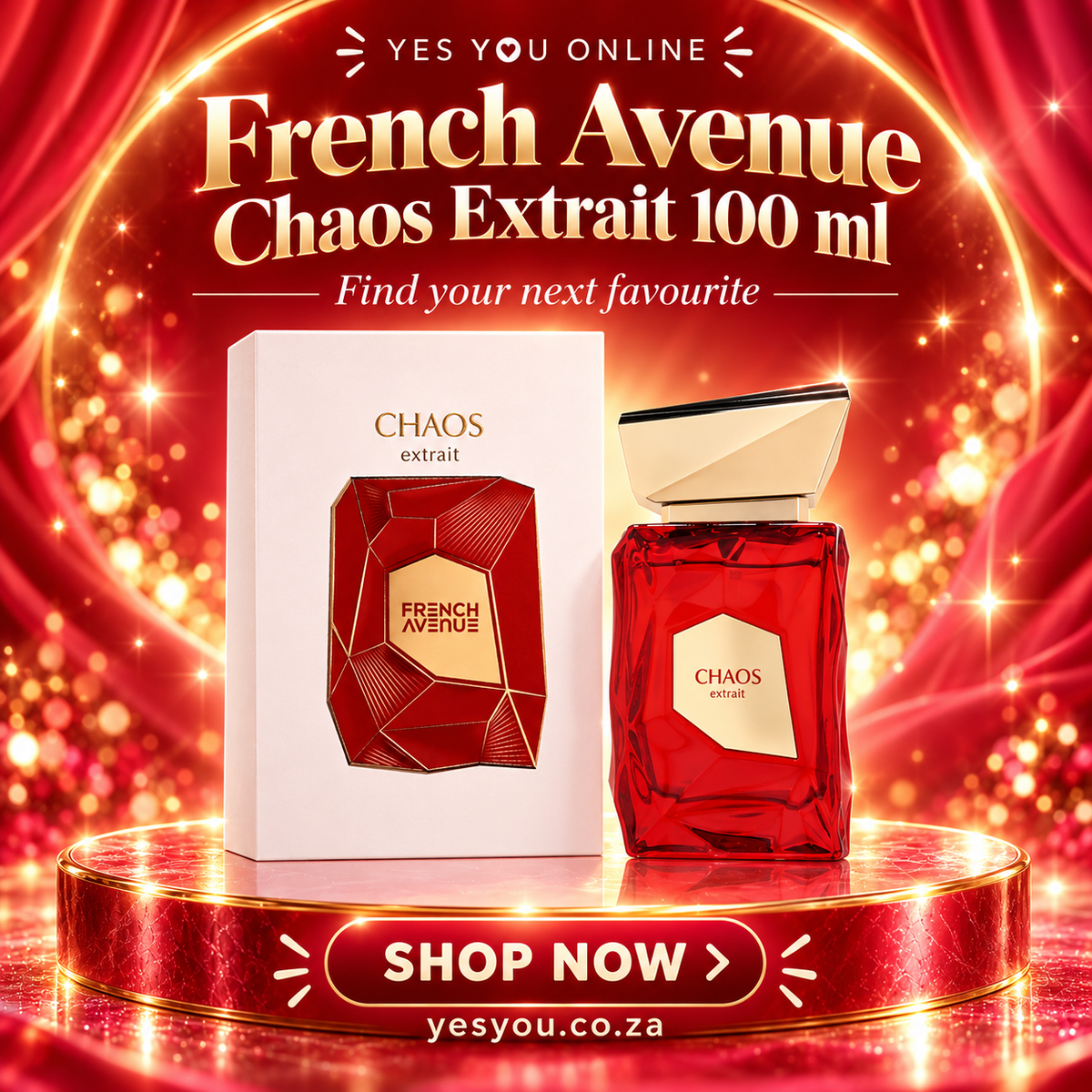 French Avenue Chaos Extrait 100 ml — advertisement without price