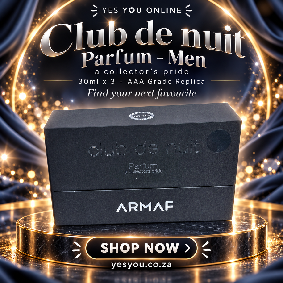 Club de nuit Parfum - Men - a collector's pride 30ml x 3 - AAA Grade Replica — advertisement without price