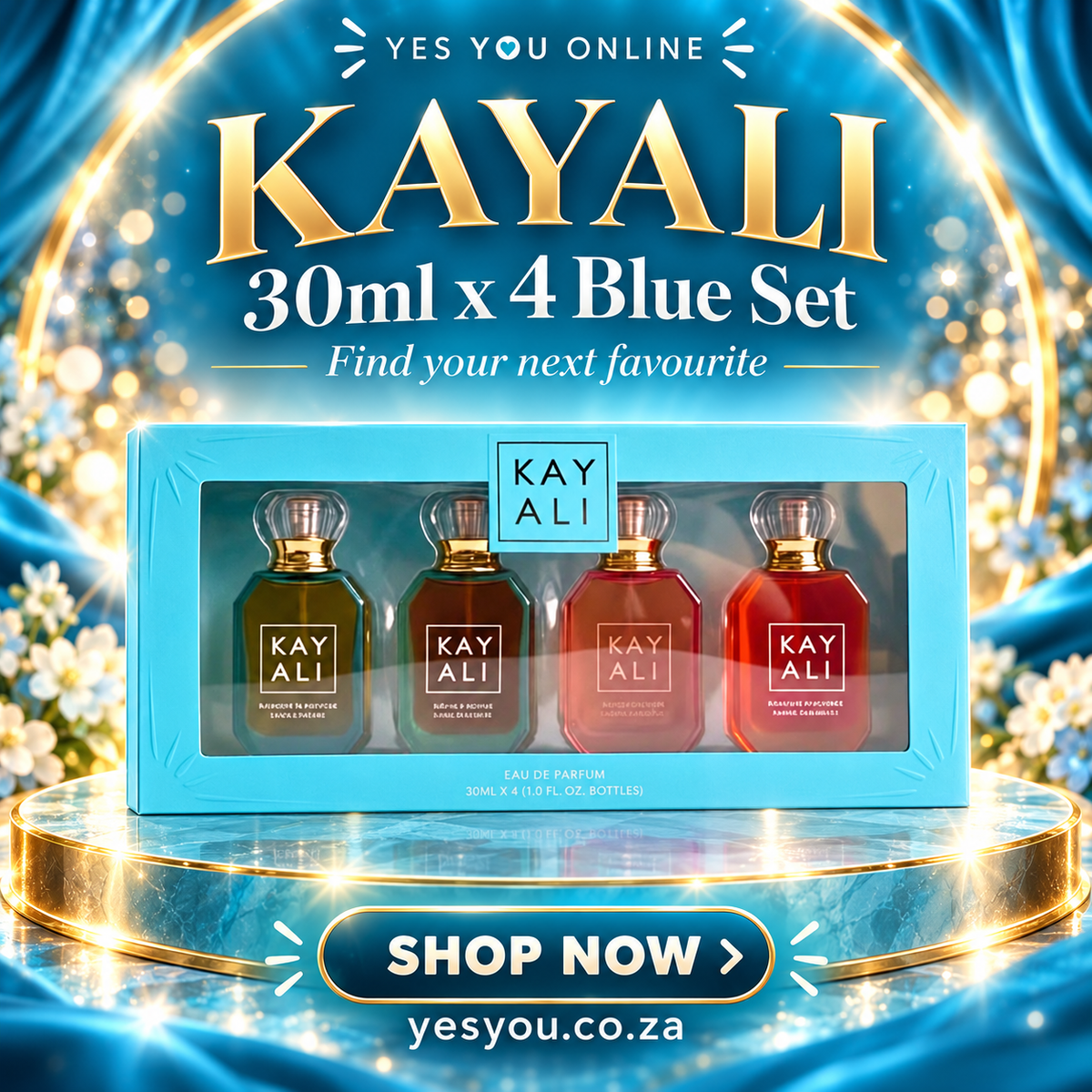 Kayali - 30ml x 4 Blue Set — advertisement without price