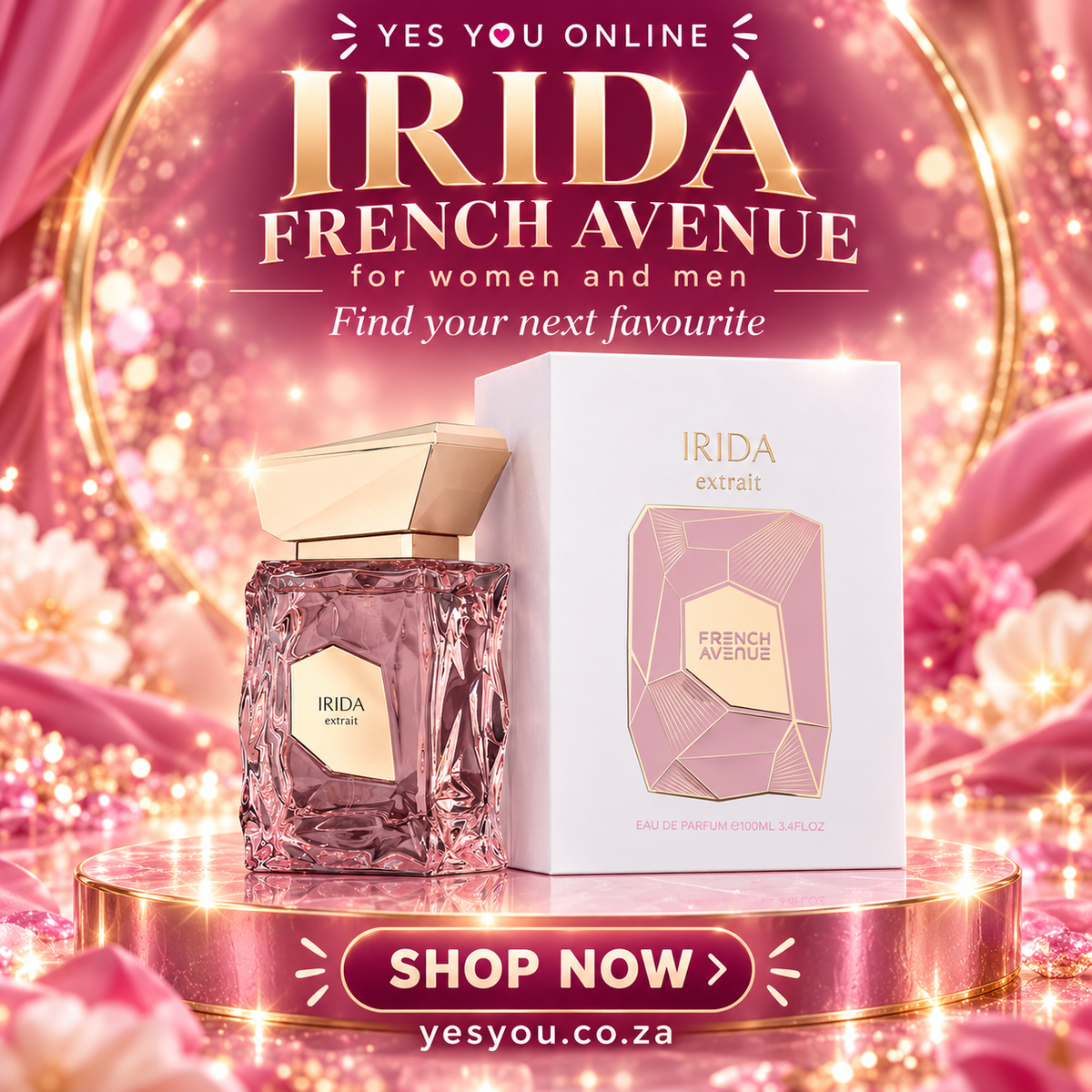 Irida French Avenue for women and men — advertisement without price