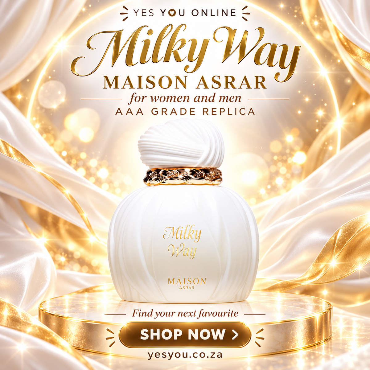 Milky Way MAISON ASRAR for women and men AAA Grade Replica — advertisement without price