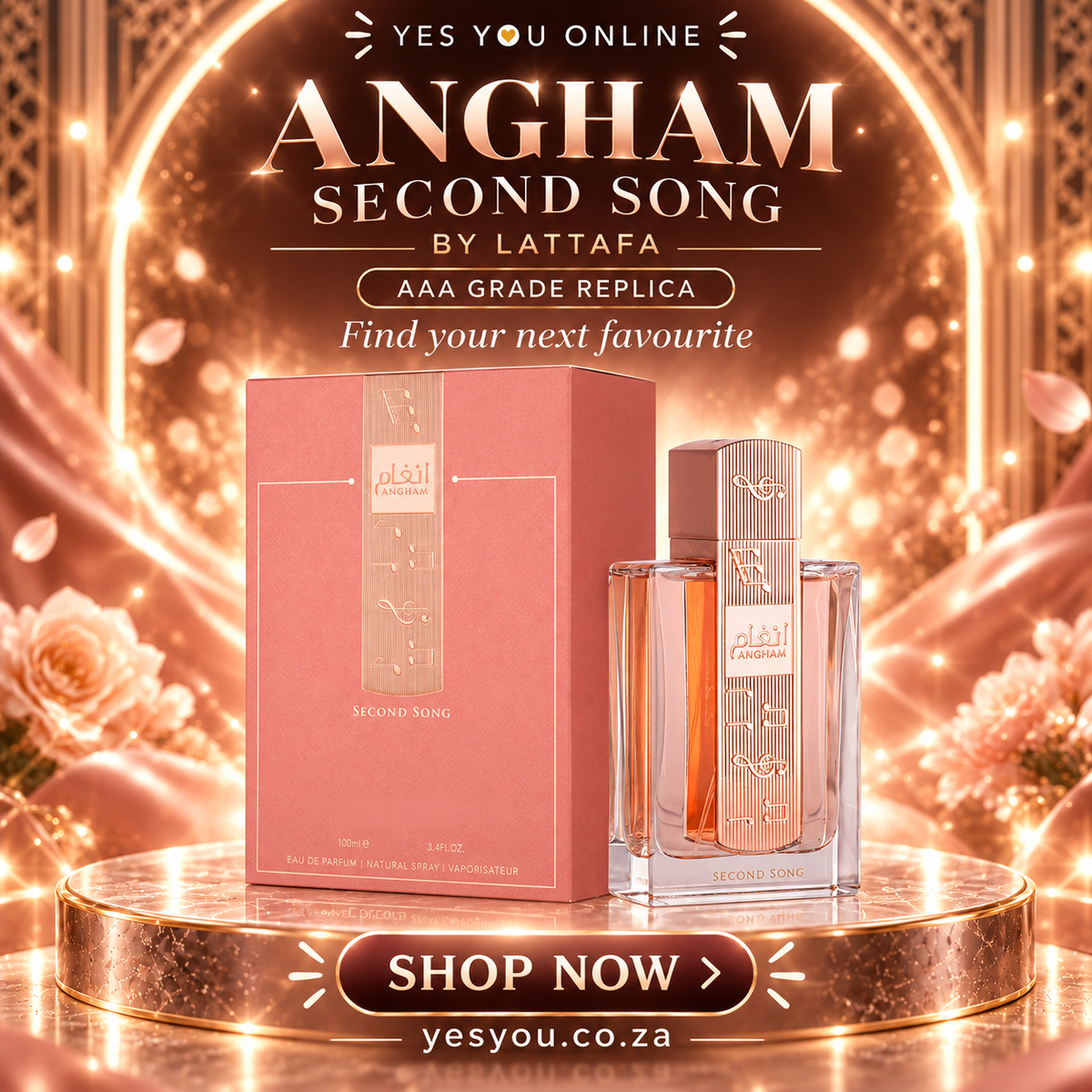 Angham Second Song Lattafa Perfumes for women AAA Grade Replica — advertisement without price