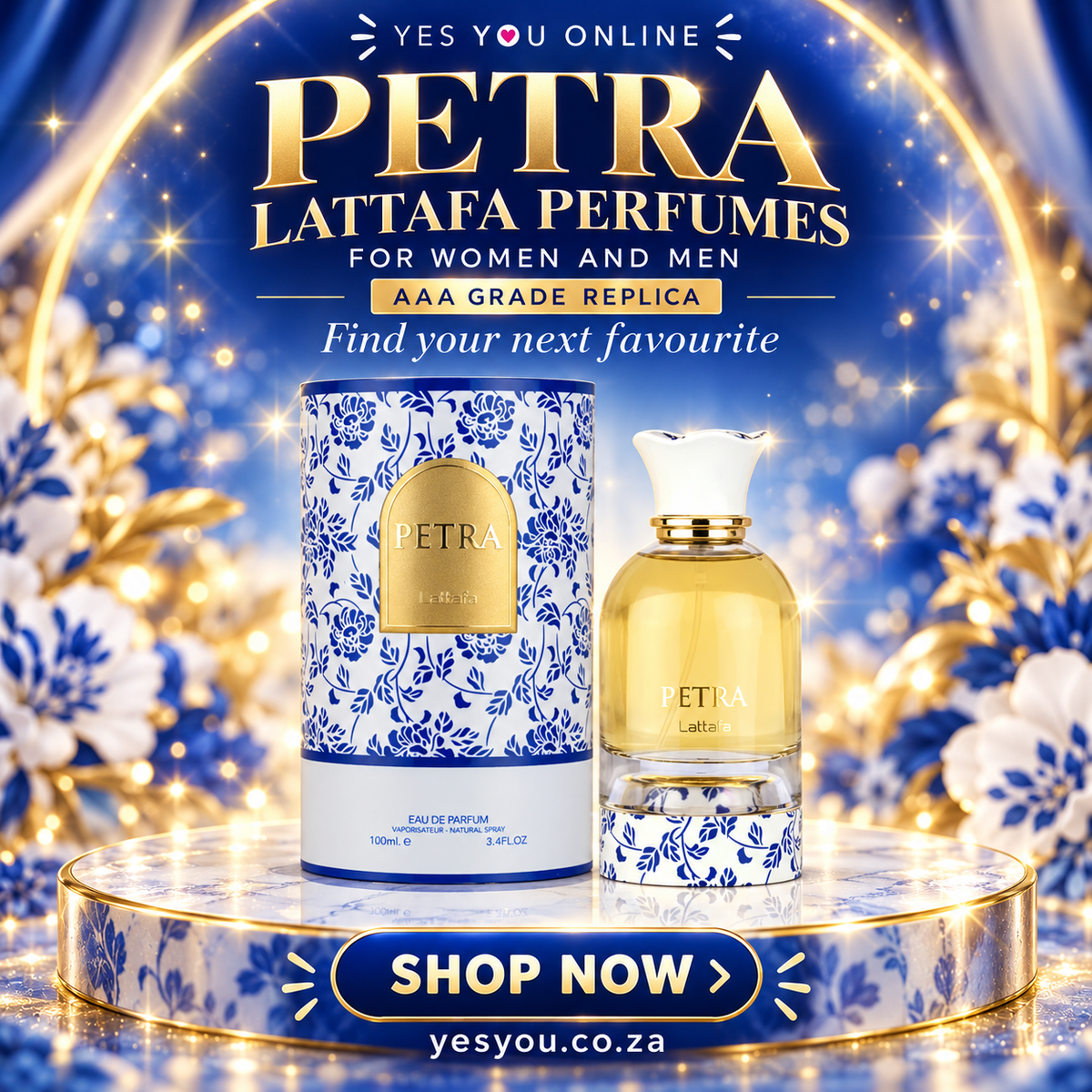 Petra Lattafa Perfumes for women and men AAA Grade Replica — advertisement without price
