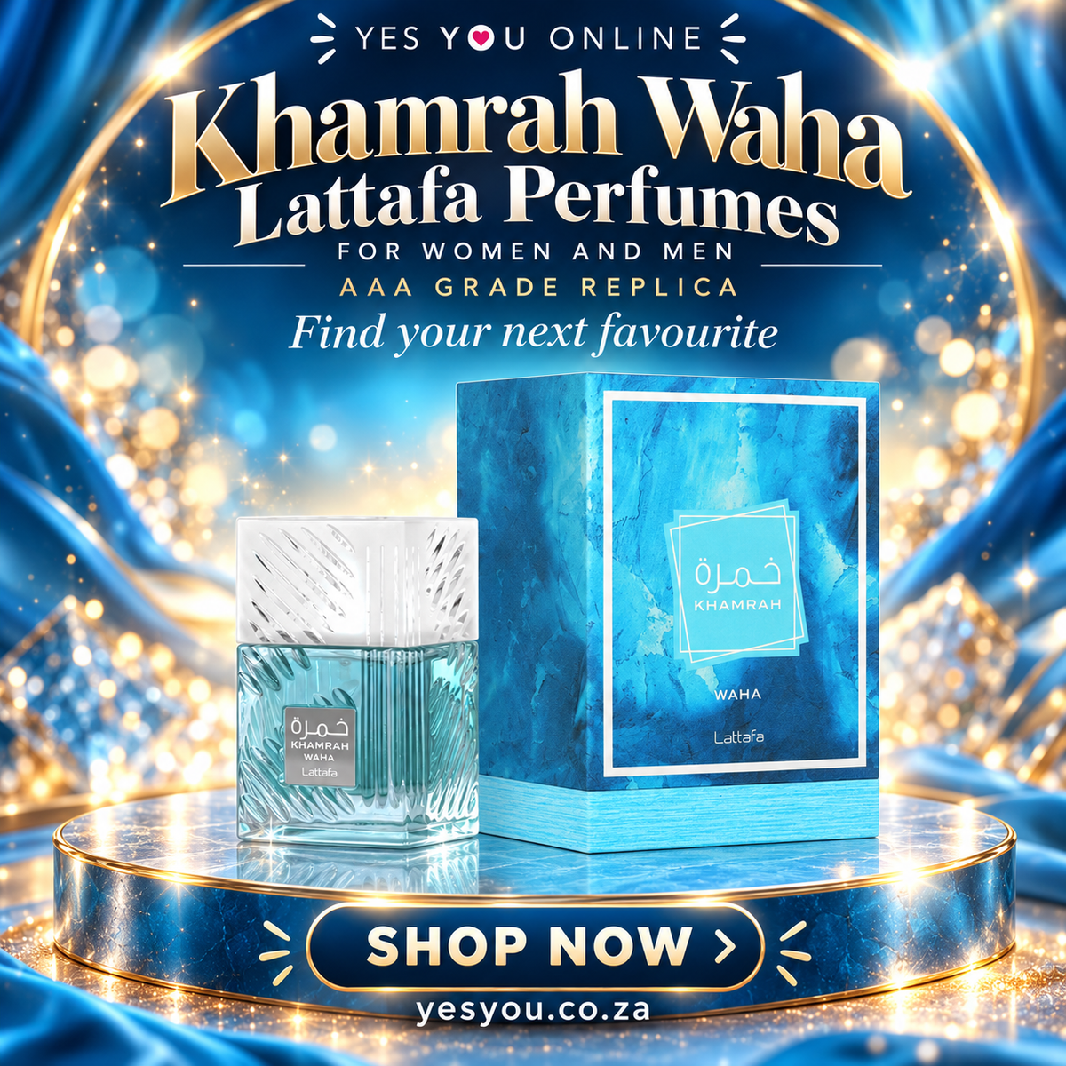 Khamrah Waha Lattafa Perfumes for women and men AAA Grade Replica — advertisement without price
