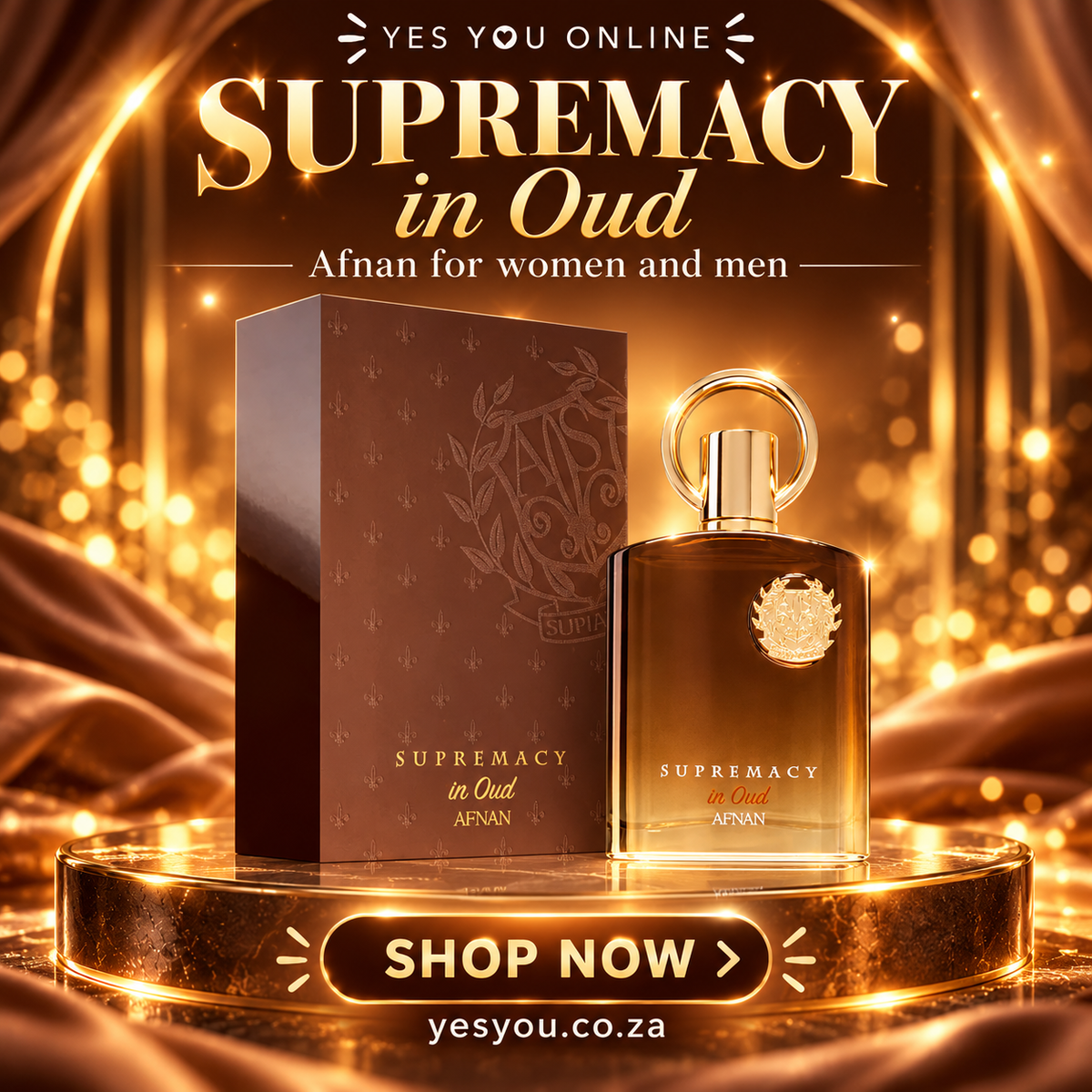 Supremacy in Oud Afnan for women and men — advertisement without price