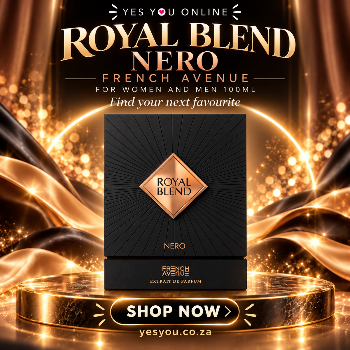 Royal Blend Nero French Avenue for women and men 100ml — advertisement without price
