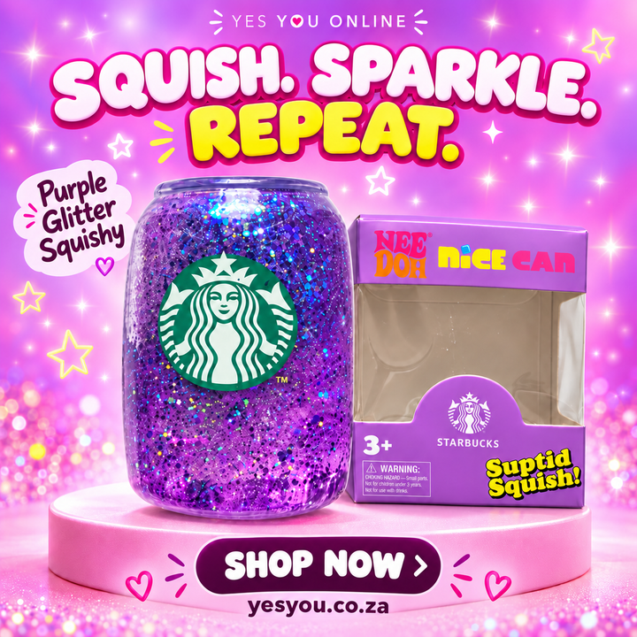 NeeDoh Nice Can Starbucks – Purple — advertisement without price