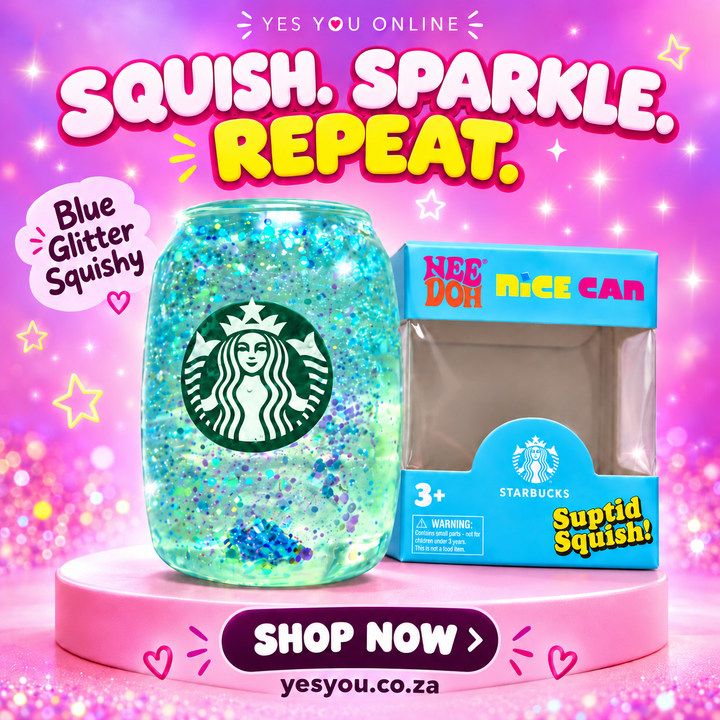 NeeDoh Nice Can Starbucks – Blue — advertisement without price