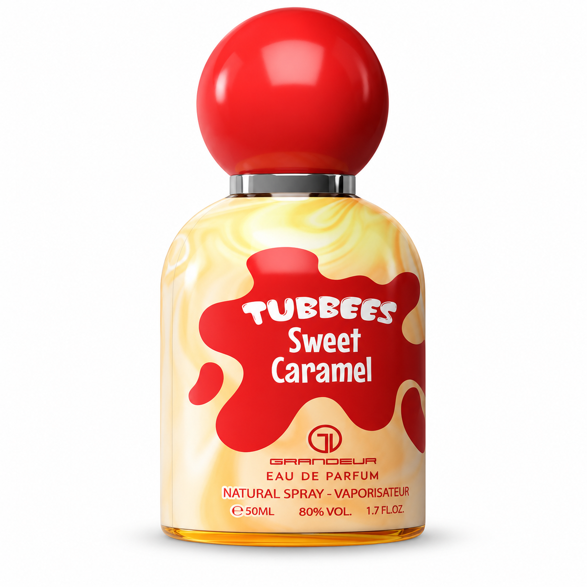 Sweet Caramel Tubbees for women and men Plus Tubbees Wristband — white-background product photo