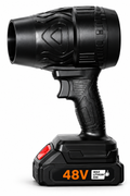 Handheld Blower 48V Cordless Lithium Battery Rechargeable — white background