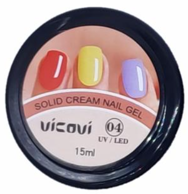 Solid Cream UV Gel Pots - 15ml - 3 Colours