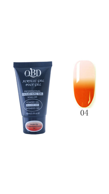 QBD Temperature Change Poly Gel - 15ml