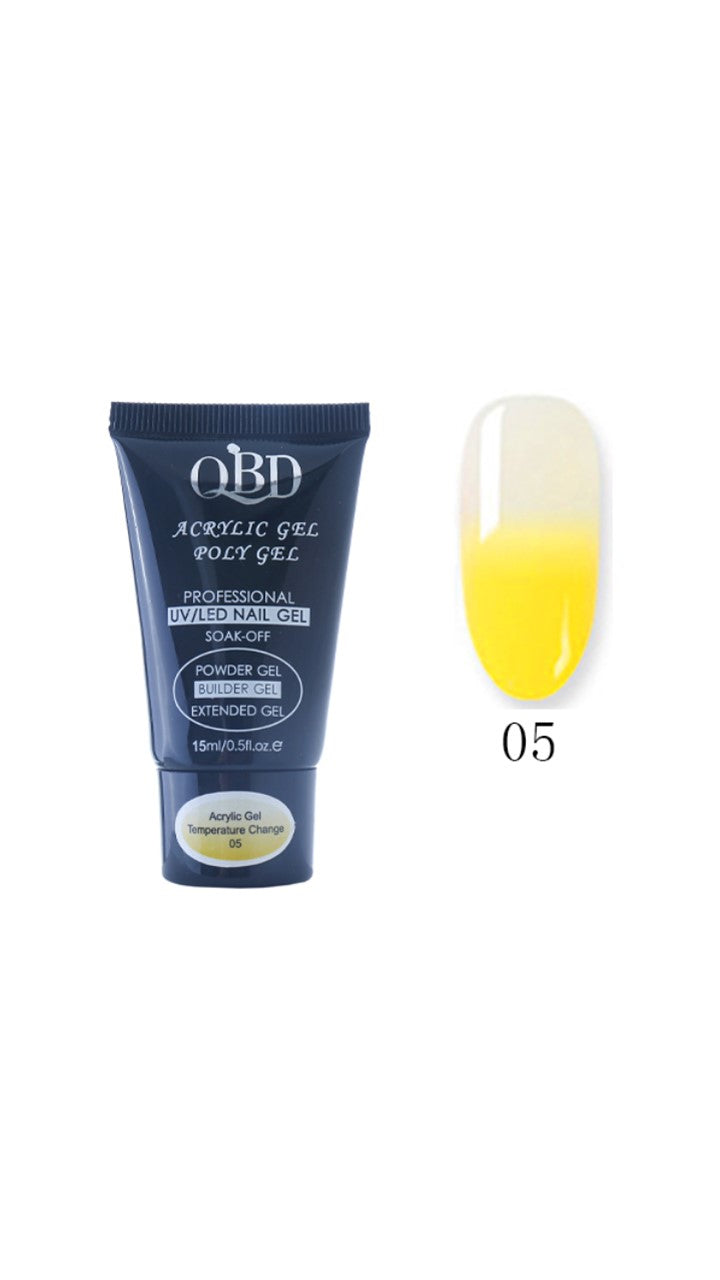 QBD Temperature Change Poly Gel - 15ml