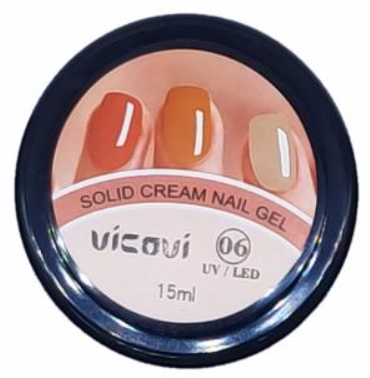 Solid Cream UV Gel Pots - 15ml - 3 Colours