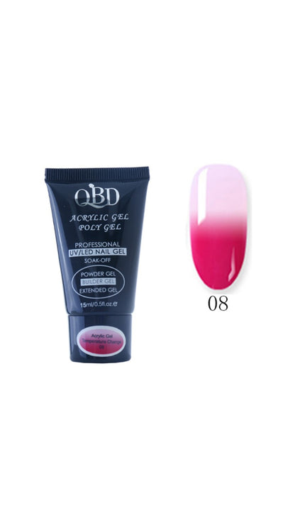 QBD Temperature Change Poly Gel - 15ml