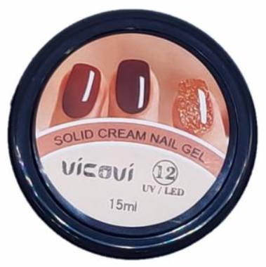 Solid Cream UV Gel Pots - 15ml - 3 Colours