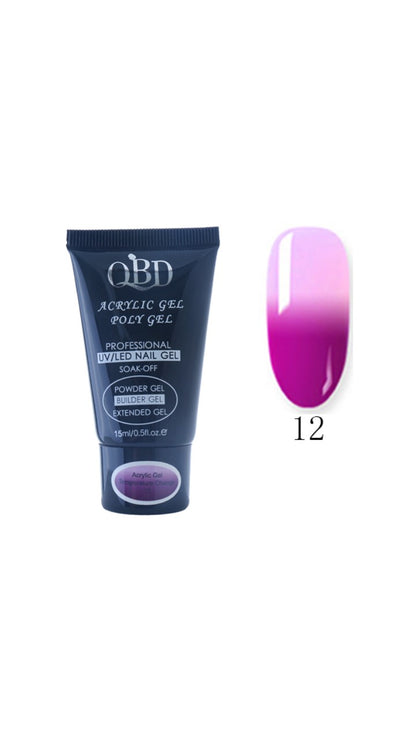 QBD Temperature Change Poly Gel - 15ml