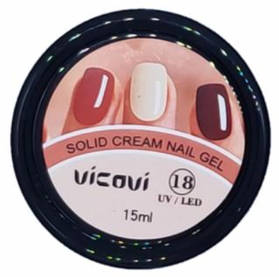 Solid Cream UV Gel Pots - 15ml - 3 Colours