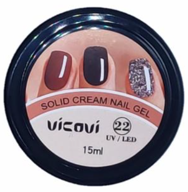 Solid Cream UV Gel Pots - 15ml - 3 Colours