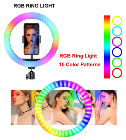 The MJ20 RGB LED Soft Ring Light