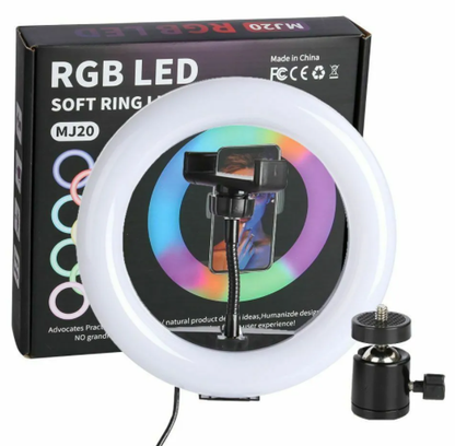 The MJ20 RGB LED Soft Ring Light