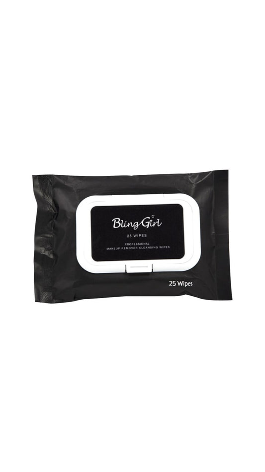 Bling Girl Make Up Remover Cleansing Wipes