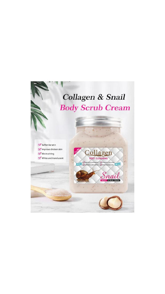 Collagen Deep Cleansing Snail Body Scrub - 500ml