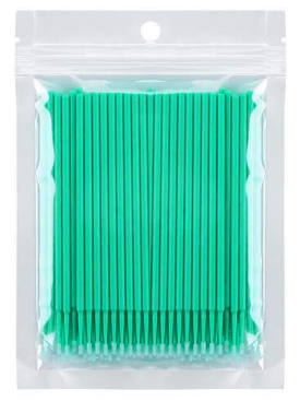 Micro applicator brushes disposable for eyelash extensions