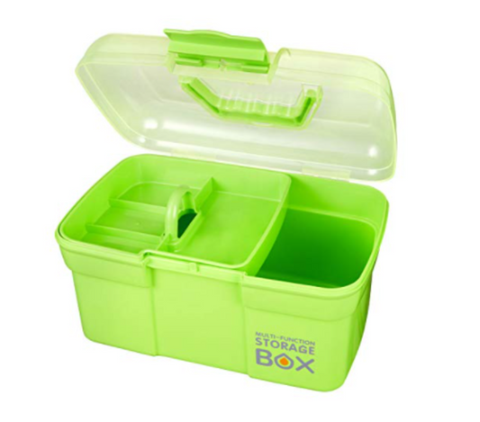 Storage Box with Handle/ Compartments (Carry Case)