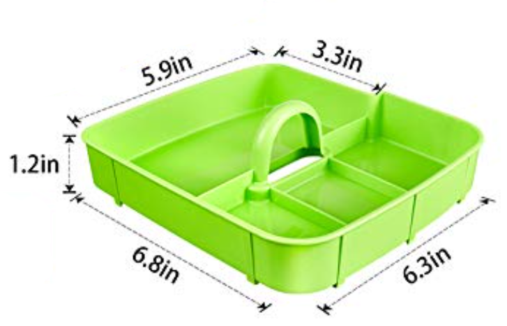 Storage Box with Handle/ Compartments (Carry Case)