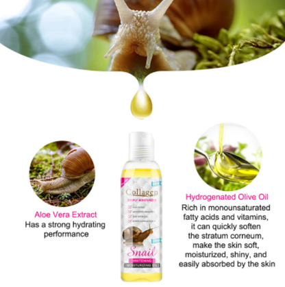 Collagen Deeply Moisturizing Snail Whitening Moisturizing Oil - 100ml