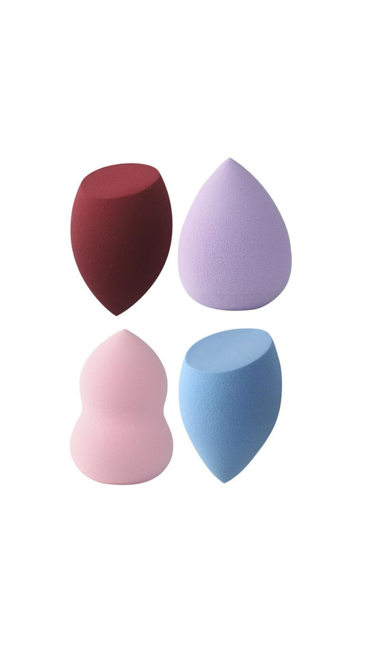 Medium Beauty Blending Makeup Sponges - Pack Of 4