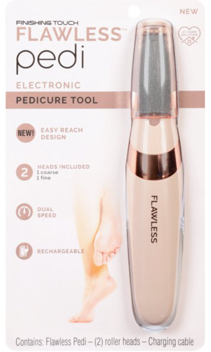 Rechargeable Electronic Finishing Touch Flawless Pedi