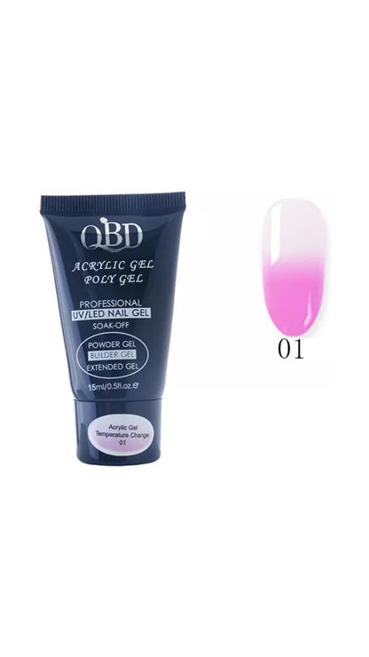 QBD Temperature Change Poly Gel - 15ml