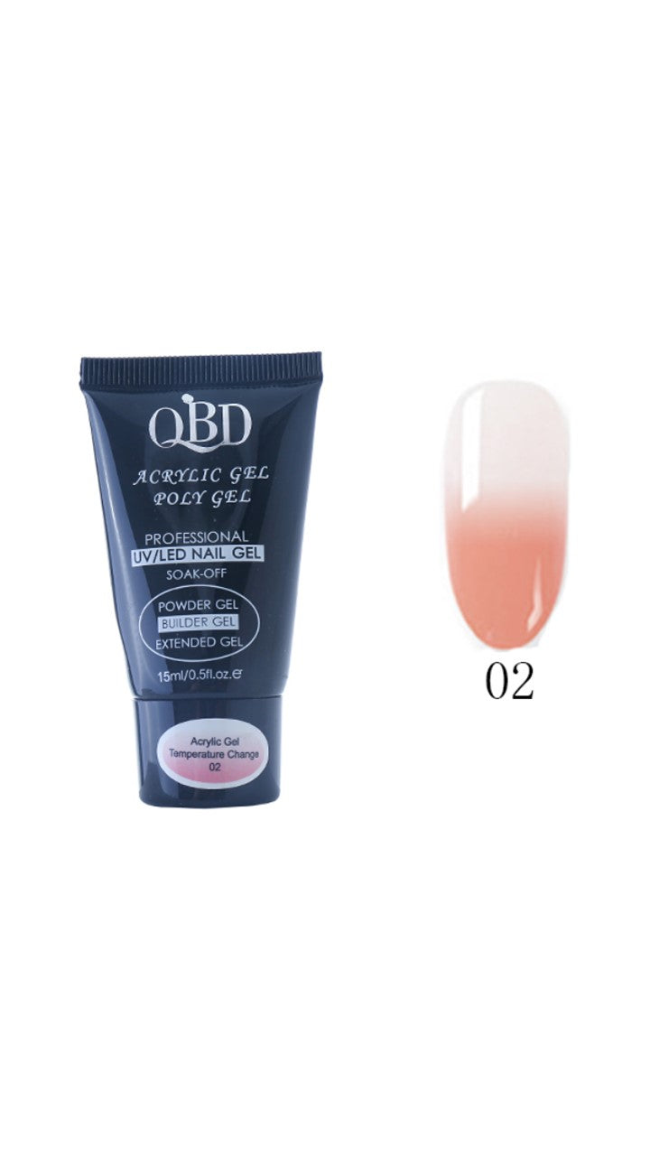 QBD Temperature Change Poly Gel - 15ml