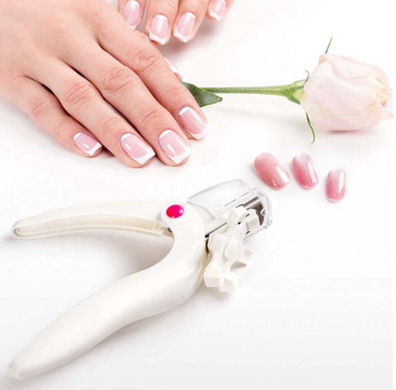 Triple Cut Nail Dial Tip Cutter - White or Pink