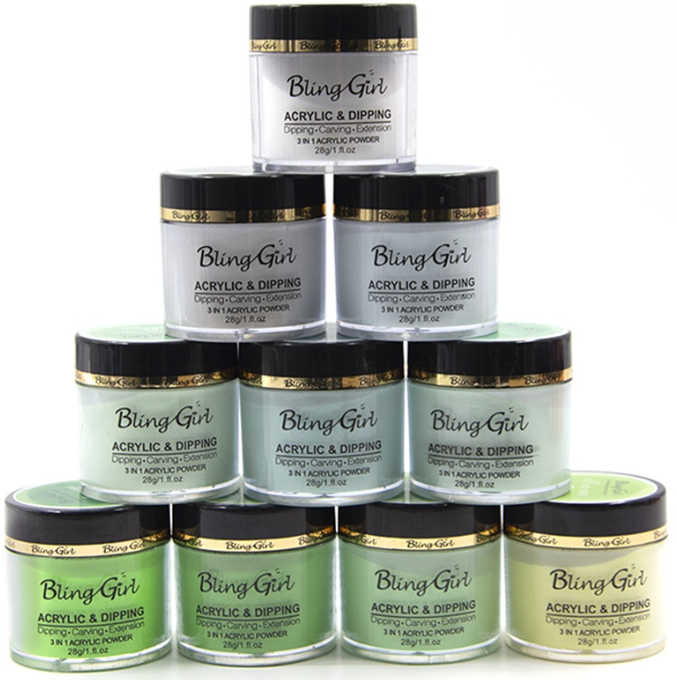 Bling Girl 3-in-1 Acrylic Powders - 10g