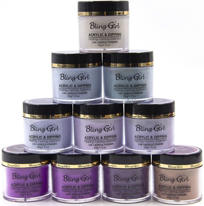 Bling Girl 3-in-1 Acrylic Powders - 10g