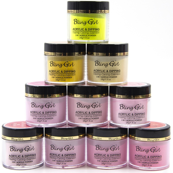 Powder For Girls Bling Girl 3-in-1 Acrylic Powders - 28g – Yes You Online
